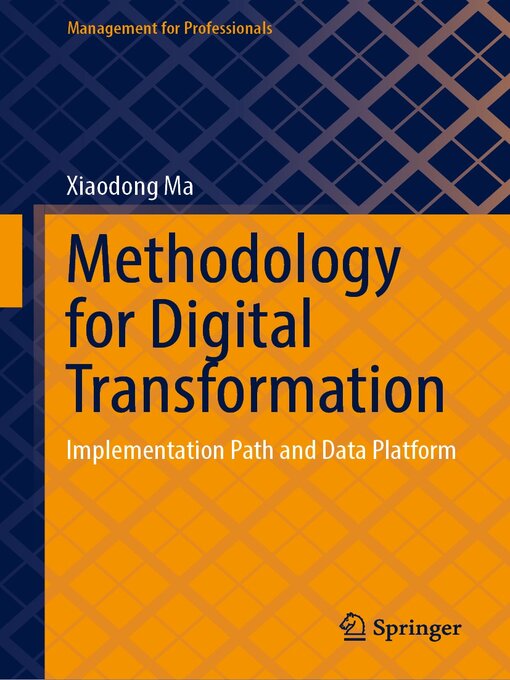 Title details for Methodology for Digital Transformation by Xiaodong Ma - Available